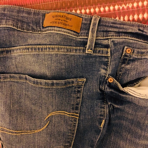 Levi Strauss Modern Skinny Jeans 14L - Picture 3 of 10